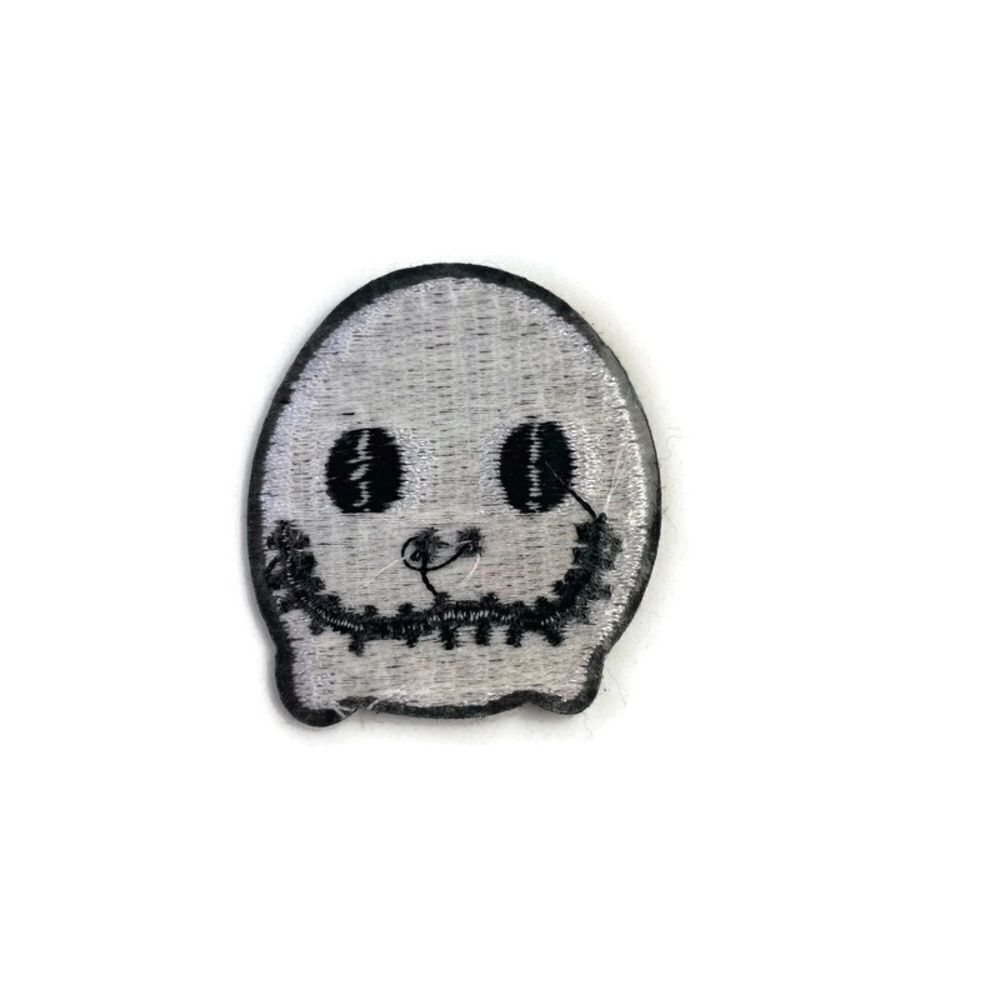 Jack Head Embroidered Patch - Picture 3 of 3